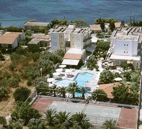 Klonos Anna Hotel Aegina Bagian luar foto