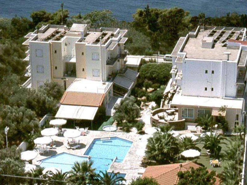 Klonos Anna Hotel Aegina Bagian luar foto