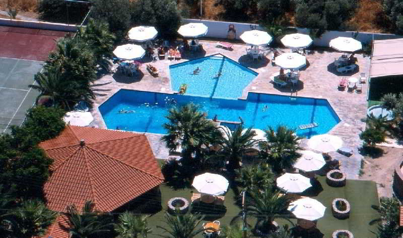 Klonos Anna Hotel Aegina Bagian luar foto